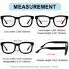 (Must Buy Both Eye) Metalless Reading Glasses Different Strength Each