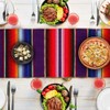 Fowecelt Mexican Serape Table Runner 14 x 84 Inch for