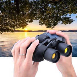 Dpofirs Binoculars Telescope for Adults, 60x60 3000M Outdoor Travel Night Vision, HD High Power Telescope for Stargazing and Planets, Bird Watching