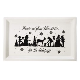 GALLERIE II No Place Like Home Platter White