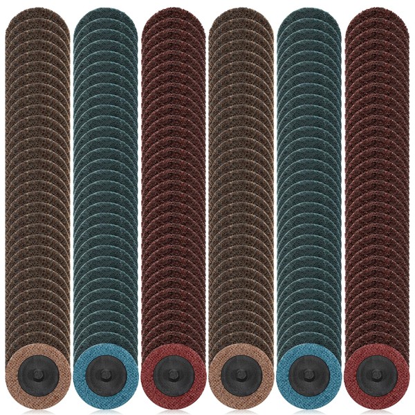 150 Pcs 2 Inch Sanding Discs Quick Change Surface Conditioning