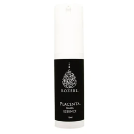 ROZEBE Unheated Raw Placenta Solution Beauty Serum, 0.5 fl oz (15 ml), Placenta, Dry Protection, Moisturizing