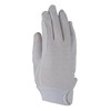 Shires Newbury Childs Kids Cotton Gloves - White: Large