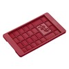 Lurch 83090 Schokoladentafel / Gussform mit Blumenmotiv aus 100% BPA-freiem
