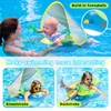 Baby Pool Float with Canopy: Baby Swimming Float with UPF50+