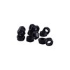 SBRRAIL M3 Hex Nuts Inserted Nylon Small Hardware Self Locking