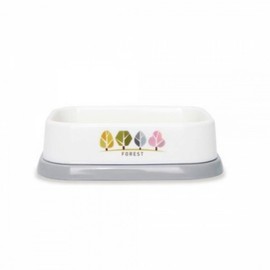 Simple design square open soap box soap case soap holder 3ea