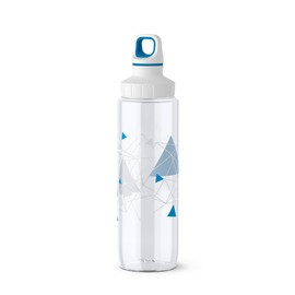 Emsa 518308 Drink2Go Tritan Bottle 0.7 Litre Geometry