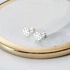 Philip Jones Sterling Silver Snowflake Earrings