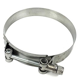 MVP SAE 76 All 300 Stainless T Bolt 3" Hose Clamp - Range 3-1/4" to 3-9/16"