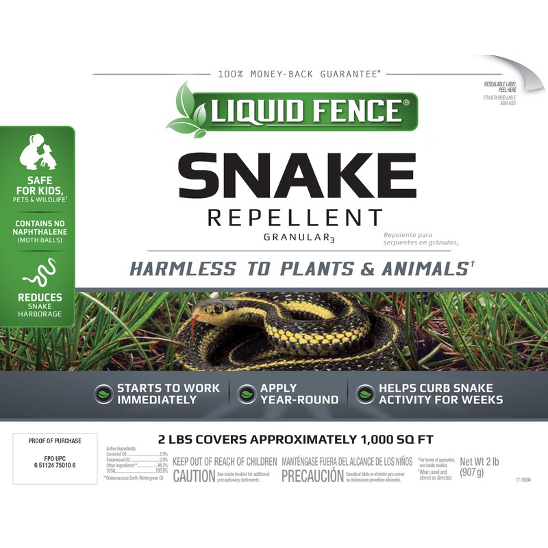 Liquid Fence Snake Repellent Granular, 2-Pound