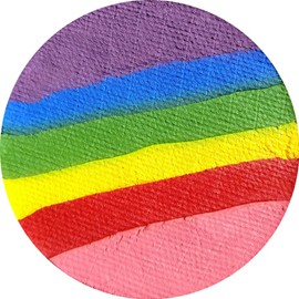 CREATIV DISCOUNT Rainbow Magic Aqua Make-Up 20ml/35g, Quick-Drying Water-Based Make-Up, Colourful