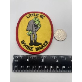 Little Ol Whine Maker Vintage Patch NOS Hot Rat Rod Biker 80s 70s Funny