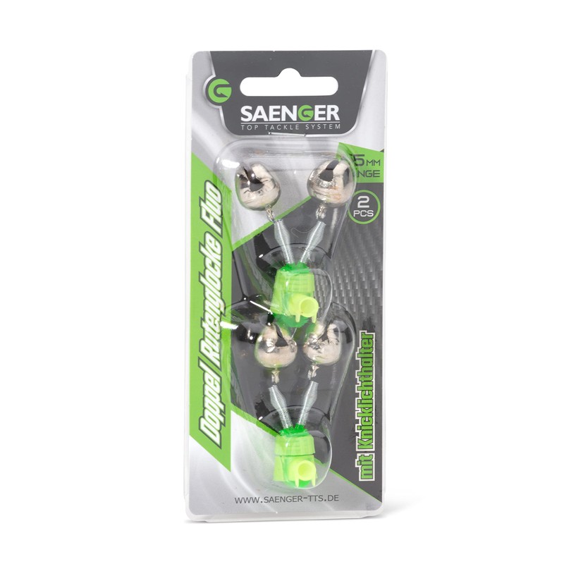Saenger SPECITEC Double Rod Bell with Glow Stick Holder Pack