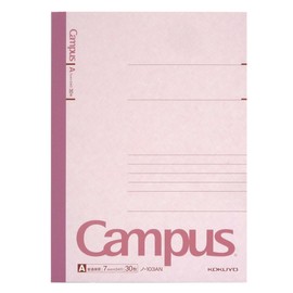 Kokuyo No-103AN Campus Notebook, A5, A-Rule, 30 Sheets