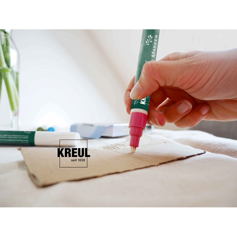 KREUL 22707 Chalky Chalk Marker Set of 4, Multi-Colour