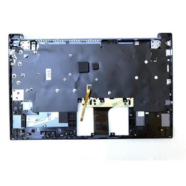 Wzqrps New Replacement for HP 15-EG0067S 15-EH 15-EG 15Z-EH 15T-EG 15-EH1070WM 15-EH0090WM Laptop Upper Case Palmrest Backlit Keyboard Assembly Part No Fingerprint M08920-001 M08912-001 (Blue)