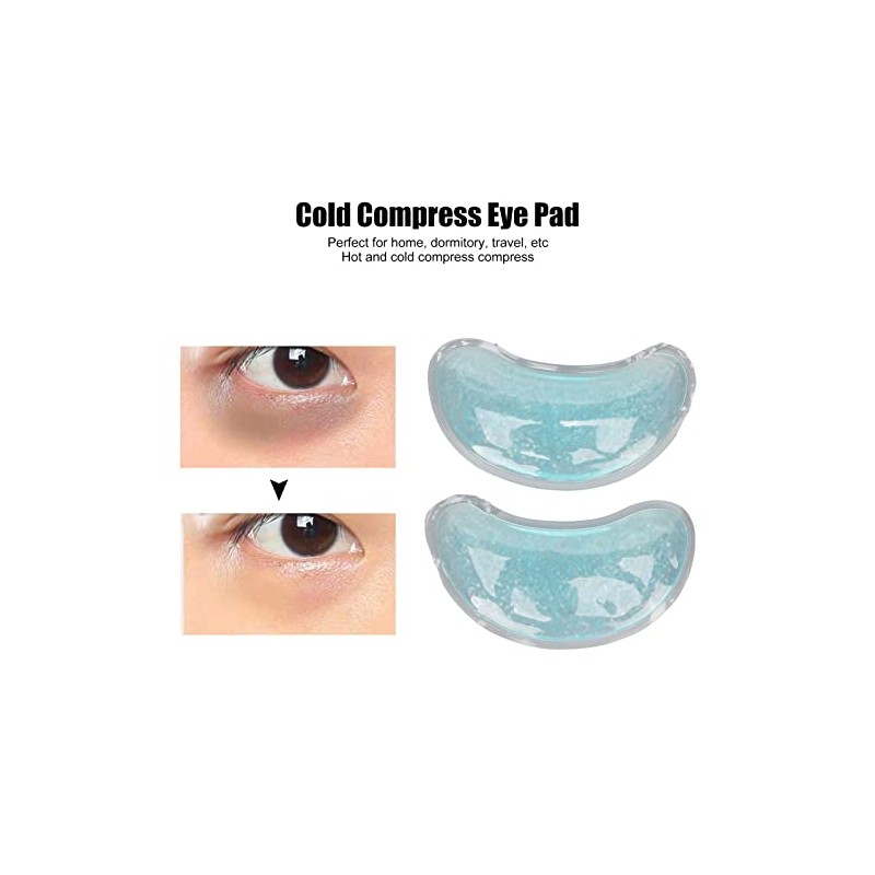 Almohadilla de Gel para los Ojos, Almohadillas Refrescantes Reutilizables para