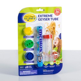 Steve Spangler Science Extreme Geyser Tube - Science Kit for Kids - Mentos & Soda Lab Experiment - Includes Tube, Candy, & Unique Spray Caps - Chemistry Magic - Classroom STEM Project