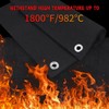 kaidun Welding Blanket Fireproof, 12'' x 12'' Opening Shape Heat