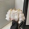 Women Clutch Purses, Elegant 3D Rose Lace Evening Bag, Vintage