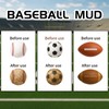 Football Mud, Football Rubbing Mud, Enhance Grip and Deepen Leather