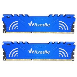 DDR3 RAM 16GB Kit (2x8GB) 1333MHz CL9 U-DIMM Wlizedle Desktop Memory PC3-10600 240-Pin 1.5V 2Rx8 Dual Rank Channel Non-ECC Unbuffered PC Computer Sdram Sticks Module Upgrade, Blue