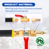 RV Winterizing kit & Sprinkler Blowout Adapter with shut off