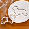 Welsh Corgi Cardigan Silhouette Cookie Cutter, 1 Piece. Bakerlogy