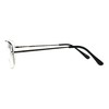 PASTL Clear Glasses Bifocal Reading Lens Metal Rectangular Spring Hinge