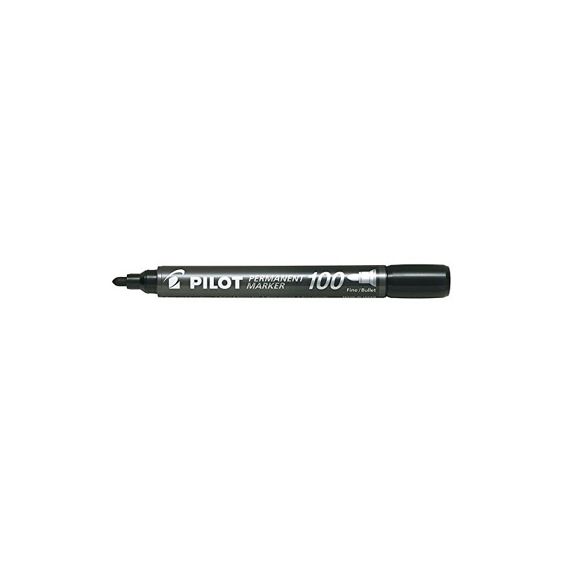 Pilot SCA-100 Permanent Markers Bullet Tip 1 mm Pack of