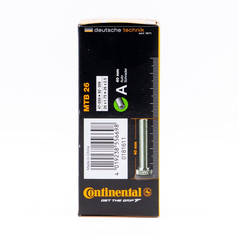Continental 0181611 - Tubo flessibile "MTB 26", 26 x 1,75/2,50",
