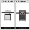 Grill Parts Kit for Dyna-Glo DGF371CRP-D, Grates & Heat Plates