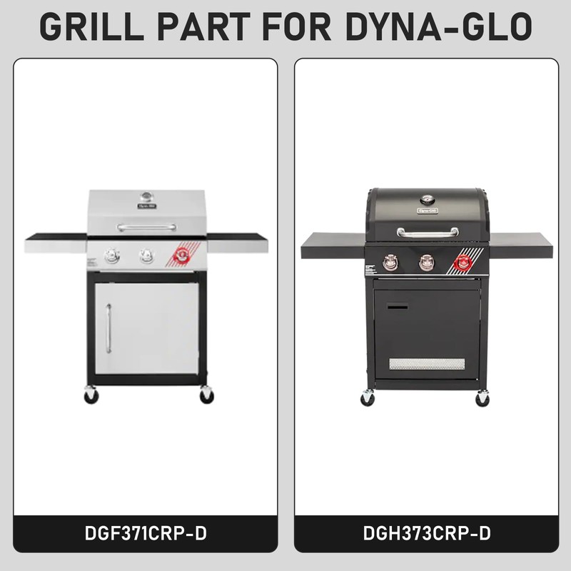 Grill Parts Kit for Dyna-Glo DGF371CRP-D, Grates & Heat Plates