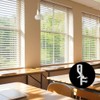 20 Pcs Hidden Channel Valance Clips for Blinds, 1-7/8Inch Clear
