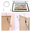 Chris.W 2Pack Art Gallery Ceiling Wall Mount Picture Hanging System