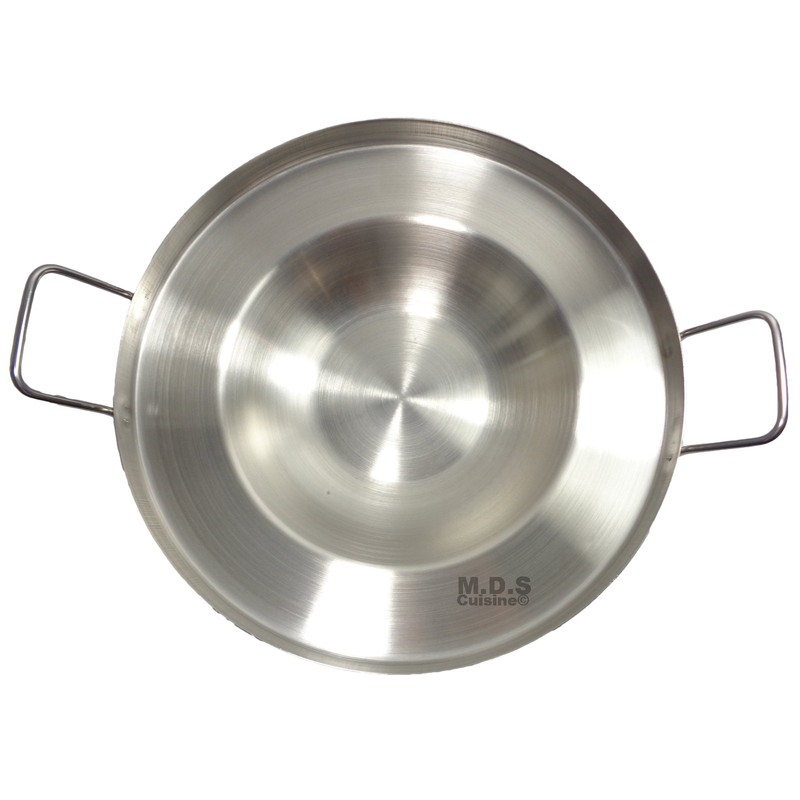 16" Inch Comal Stainless Steel Concave Frying Gas Stove Outdoors