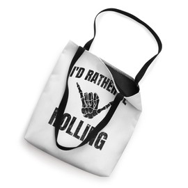 Vintage Jiu Jitsu I'd Rather Be Rolling Grappling BJJ Tote Bag
