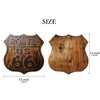 Vintage Wooden Sign Route 66 American Wood Sign (BIG)
