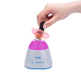Mini Vortex Mixer HuXi Lab Vortex Shaker, 3000RPM Portable Vortexer with Touch Function for Nail Polish, Eyelash Adhesives, Pigments, Acrylic Paints Mixing, Test Tubes and Centrifuge Tubes 50ML