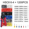 Crimping Pliers Tool Set, 1200 Pieces, Ferrule Crimping Tool, Insulated