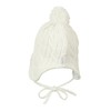 Sterntaler Knitted Hat with Bobble (Strickmütze) - beige, size: 41