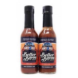 2 Pack of Better Bayou Sauce Fairs Best 5oz Bottles
