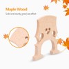 Alomejor Cello Bridge Maple Wood Standard Maple Cello Bridge Cello