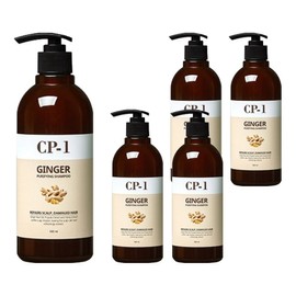 CP One Ginger Purifying Shampoo, 500ml, 5 pcs / 씨피원 진저 퓨리파잉 샴푸, 500ml, 5개