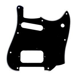 Replacement Guitar Pickguard For Squire Cyclone,3ply Black