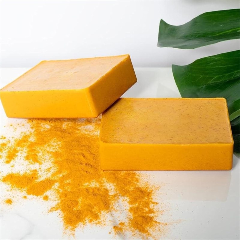 Jabde De ácido Kojico De Curcuma Y limón,jabde Iluminador De