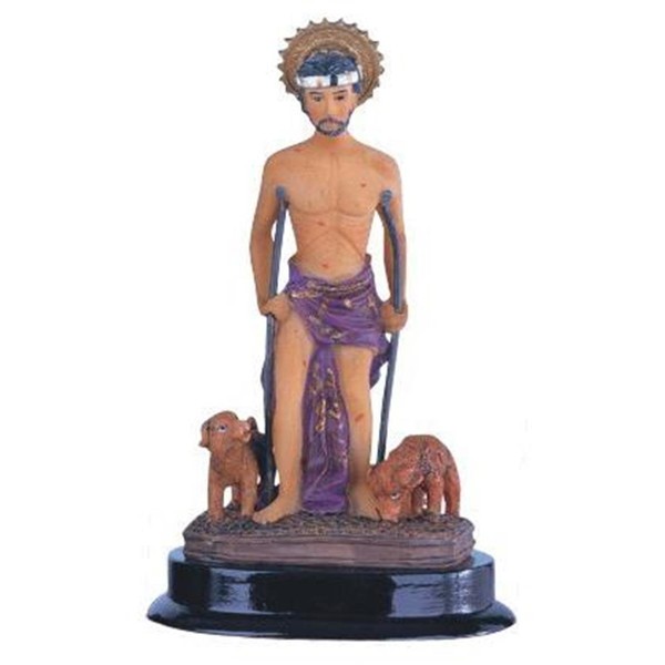 StealStreet Saint Lazarus Holy Figurine Religious Decoration Statue Decor, 5"