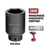 Powerbuilt 1/2-inch Drive Axle Nut Socket, 36mm 6 Point Extra