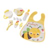 Baby Feeding Set Safe PP Silicone Compact Space Saving Discomfort